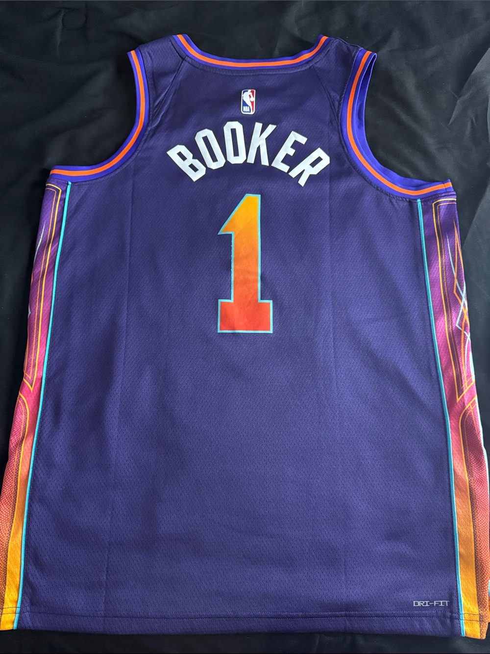 Phoenix Suns #1 Devin Booker “El Valle” NBA Nike City Edition Swingman Jersey